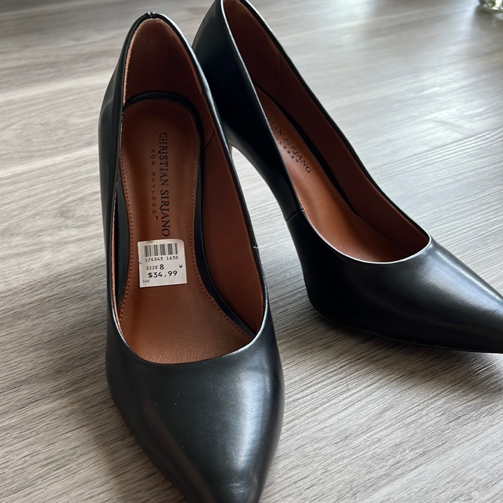 Christian Siriano Black Pumps